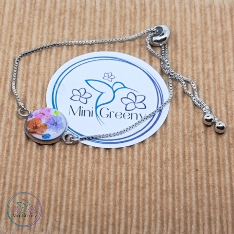 Bransoletka z dziką marchwią w fiolecie