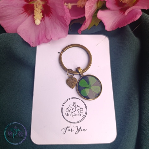 Brelok "cztery listki szczęścia"