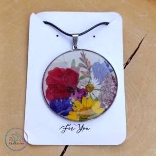 Duży wisior "Letnia łąka"