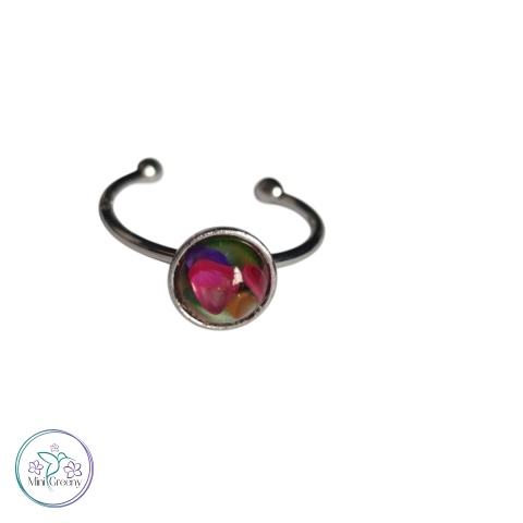 Pierścionek "Kolorowa Perłka"