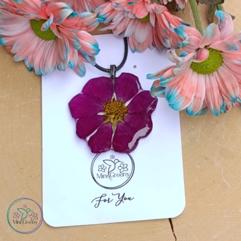 Wisior Kwiat kosmosu