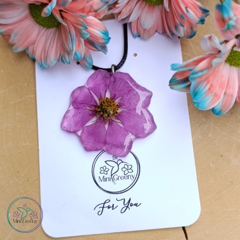 Wisior Kwiat kosmosu