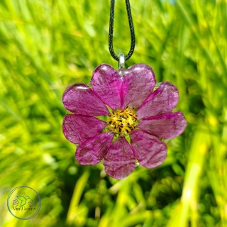 Wisior Kwiat kosmosu