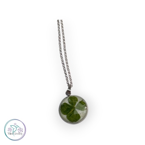 Wisiorek "Cztery listki szczęścia" w srebrze